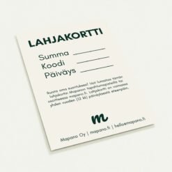 Mapano lahjakortti